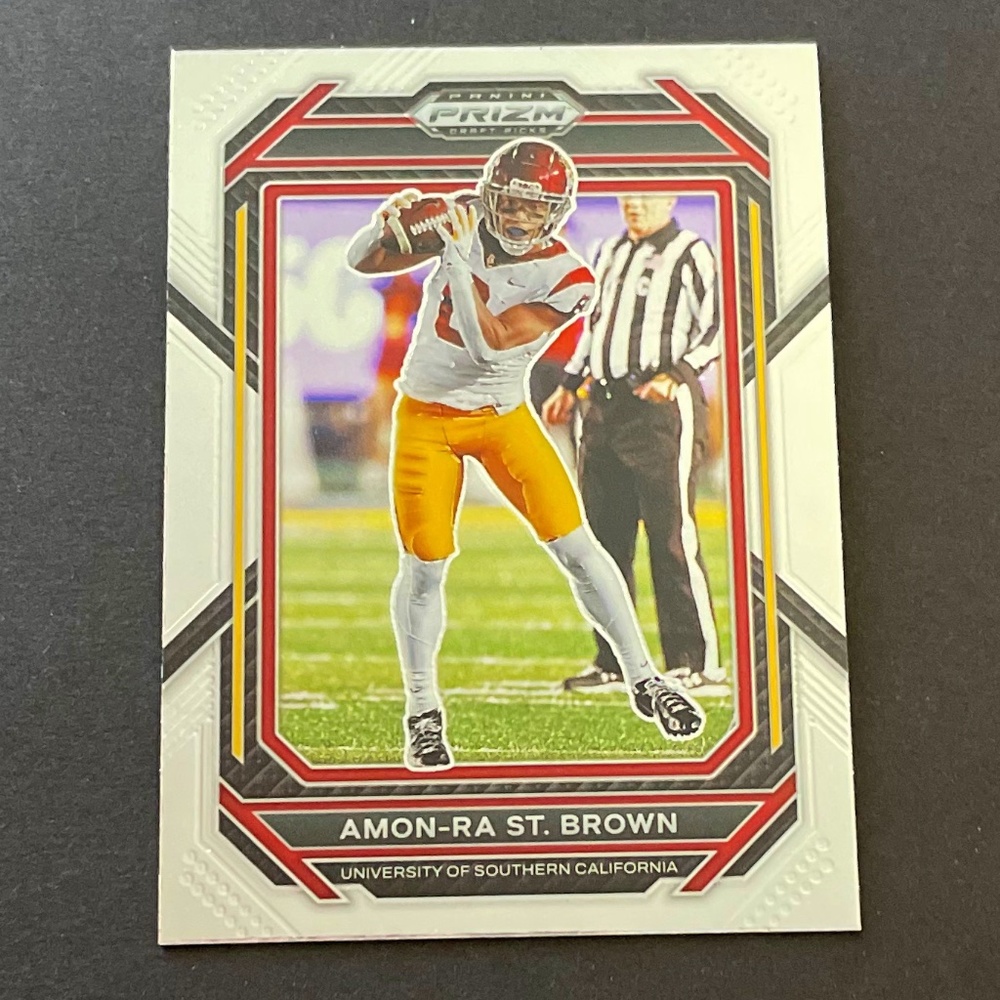 Amon-Ra St. Brown: USC Trojan, University of Southern California, 2023 Panini